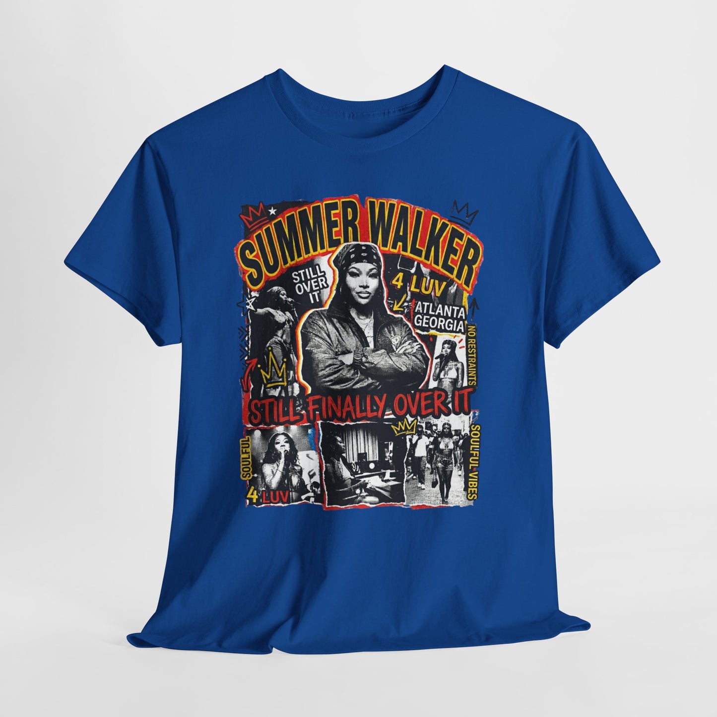 Summer Concert Tee — "Still Finally Over It" Graphic T-Shirt