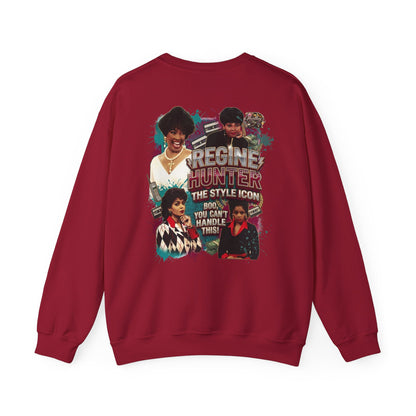Regine Hunter Tribute Sweatshirt - "The Style Icon" Retro Graphic Crewneck