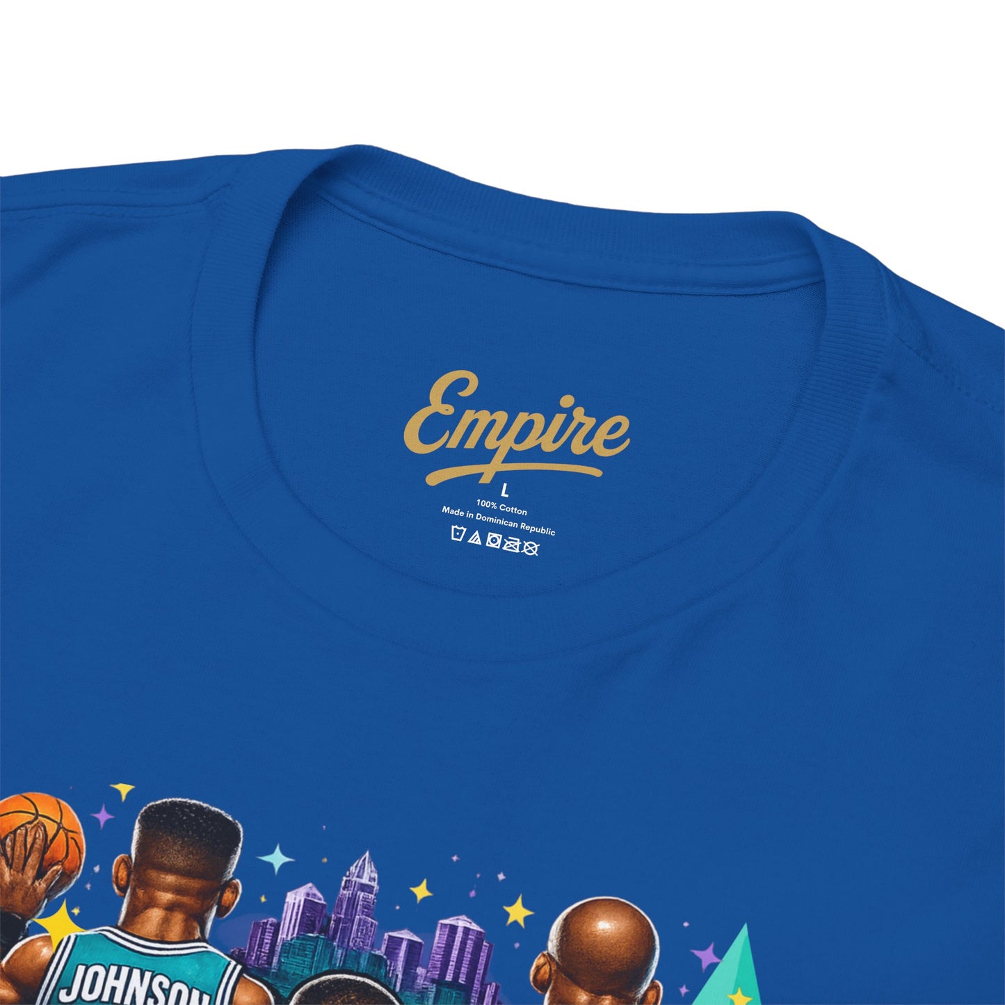 Charlotte Hornets Basketball T-Shirt — Team Player Caricature Tee