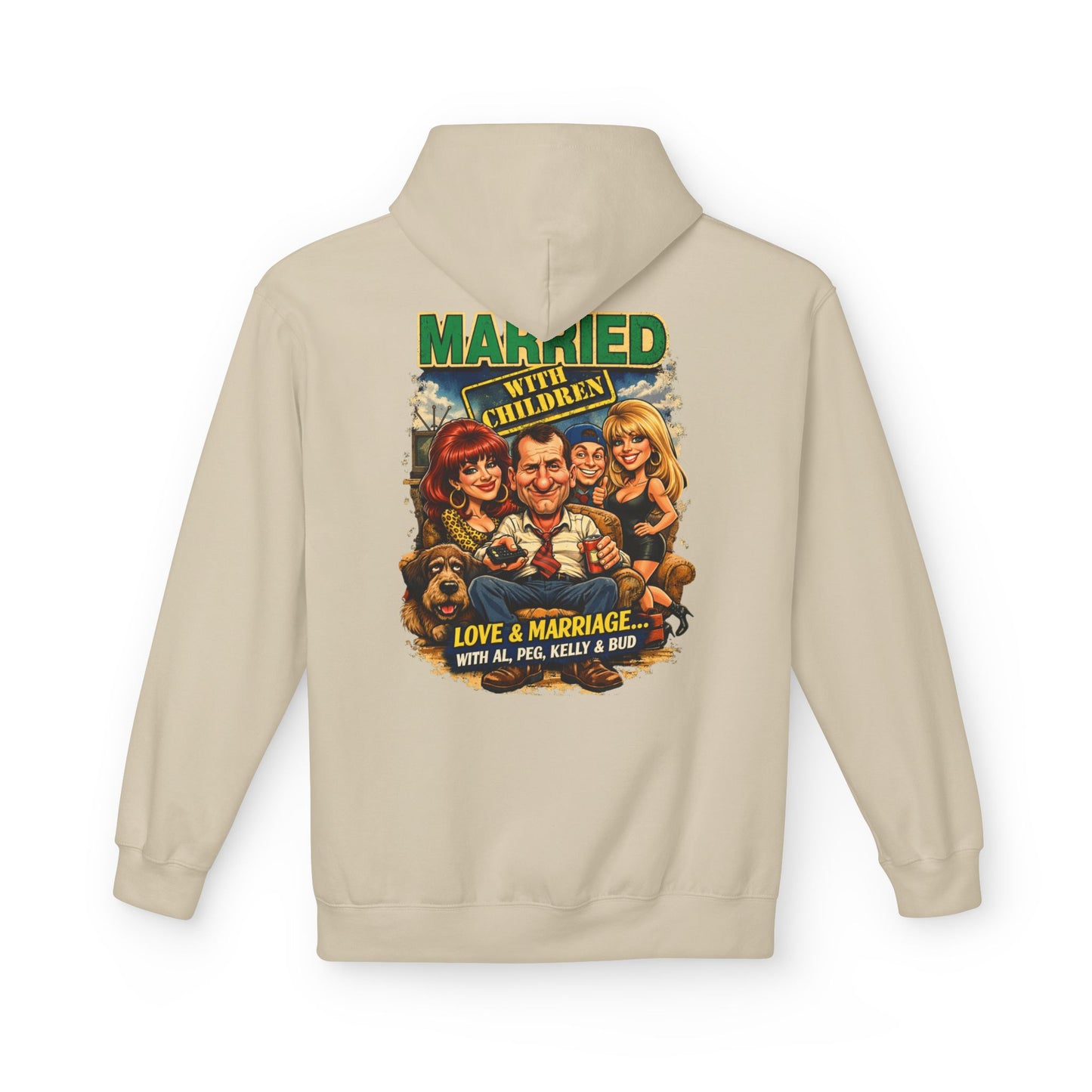 Married with Children Midweight Softstyle Fleece Hoodie