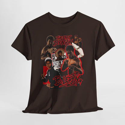 The Last Dragon Collage Tee — Retro Martial Arts Movie Poster T-Shirt