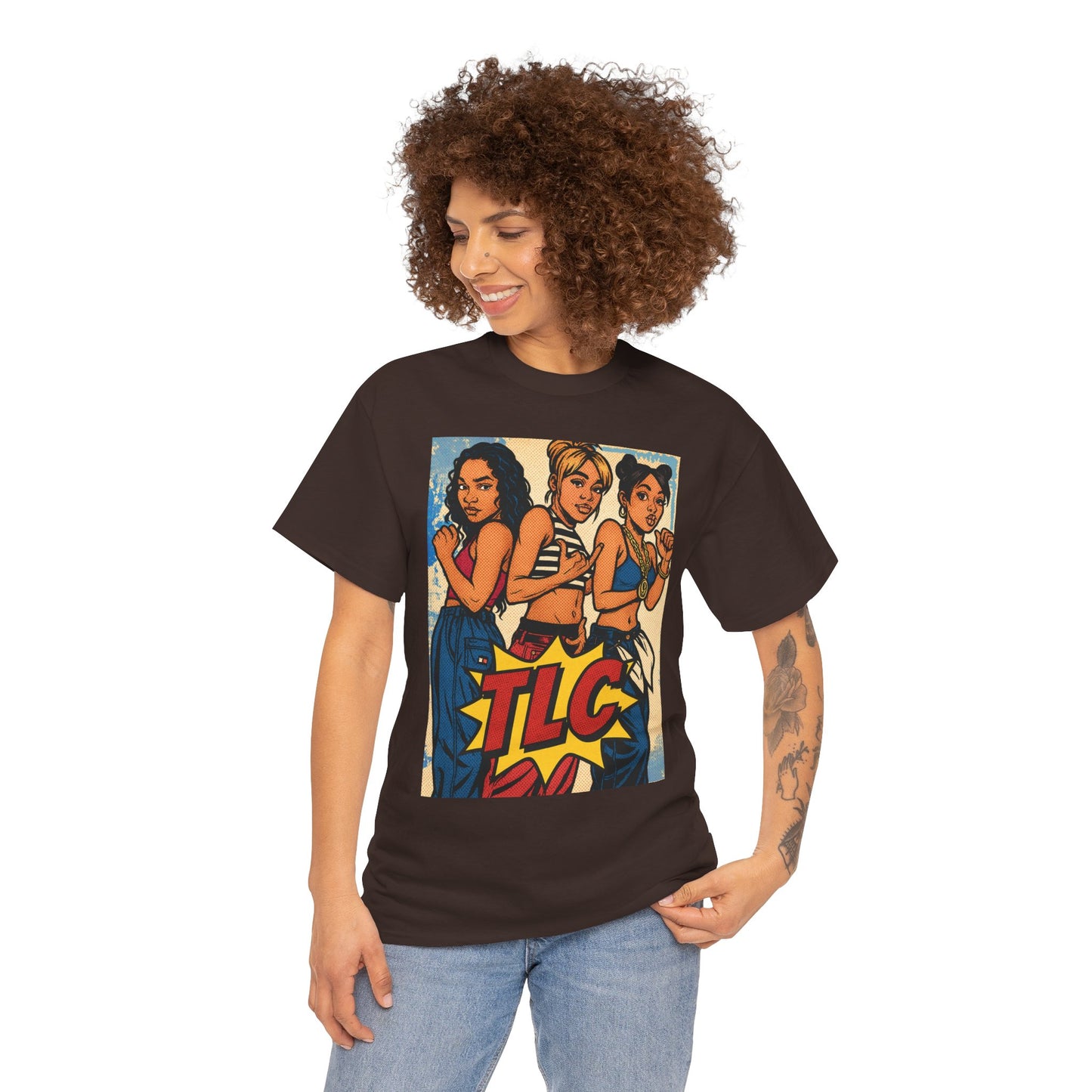 TLC Inspired Retro Graphic Shirt, 90s Nostalgia T-Shirt