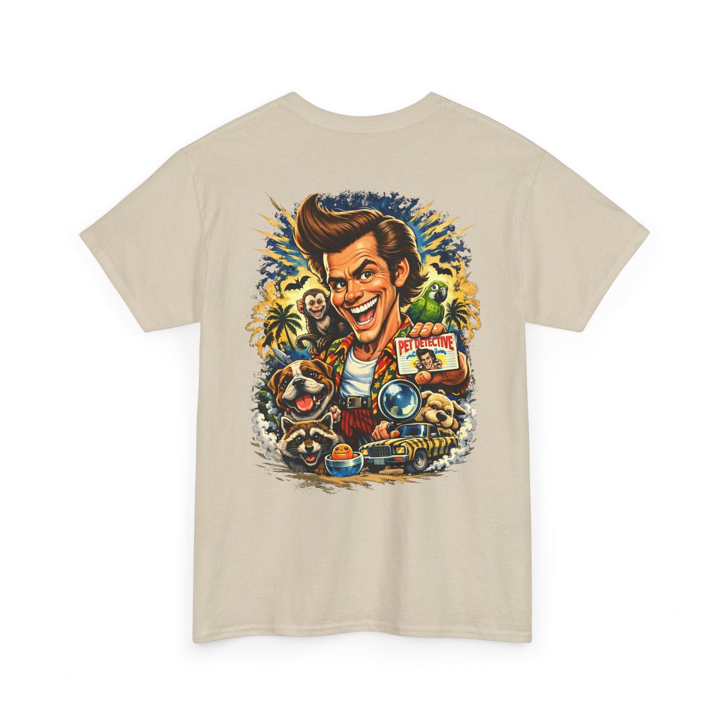 Ace Ventura Pet Detective T-Shirt – Retro 90s Comedy Movie Graphic Tee