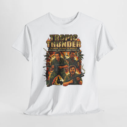 'Tropic Thunder' Action Movie Poster Tee