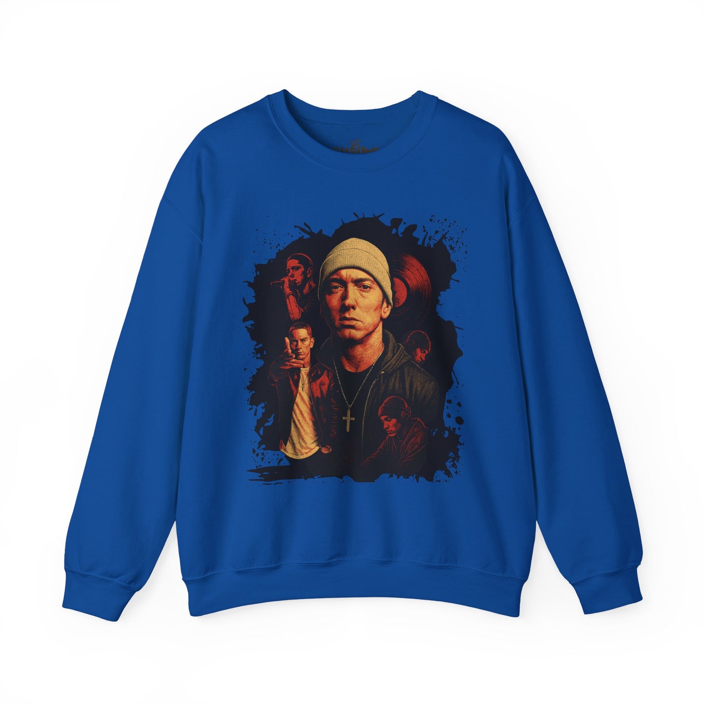 Urban Inspirational Unisex Crewneck Sweatshirt, Cozy Casual Wear, Gift for Music Lovers, Fashion Statement, Perfect for Fall
