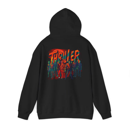 MJ 'Thriller' Retro Zombie Crew Graphic Hoodie