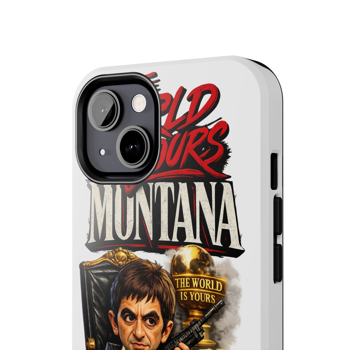 Tony Montana "The World Is Yours" Vintage Caricature Tough Phone Case