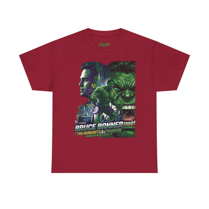 Hulk Comic Movie Poster T-Shirt – 'Bruce Banner' Graphic Tee