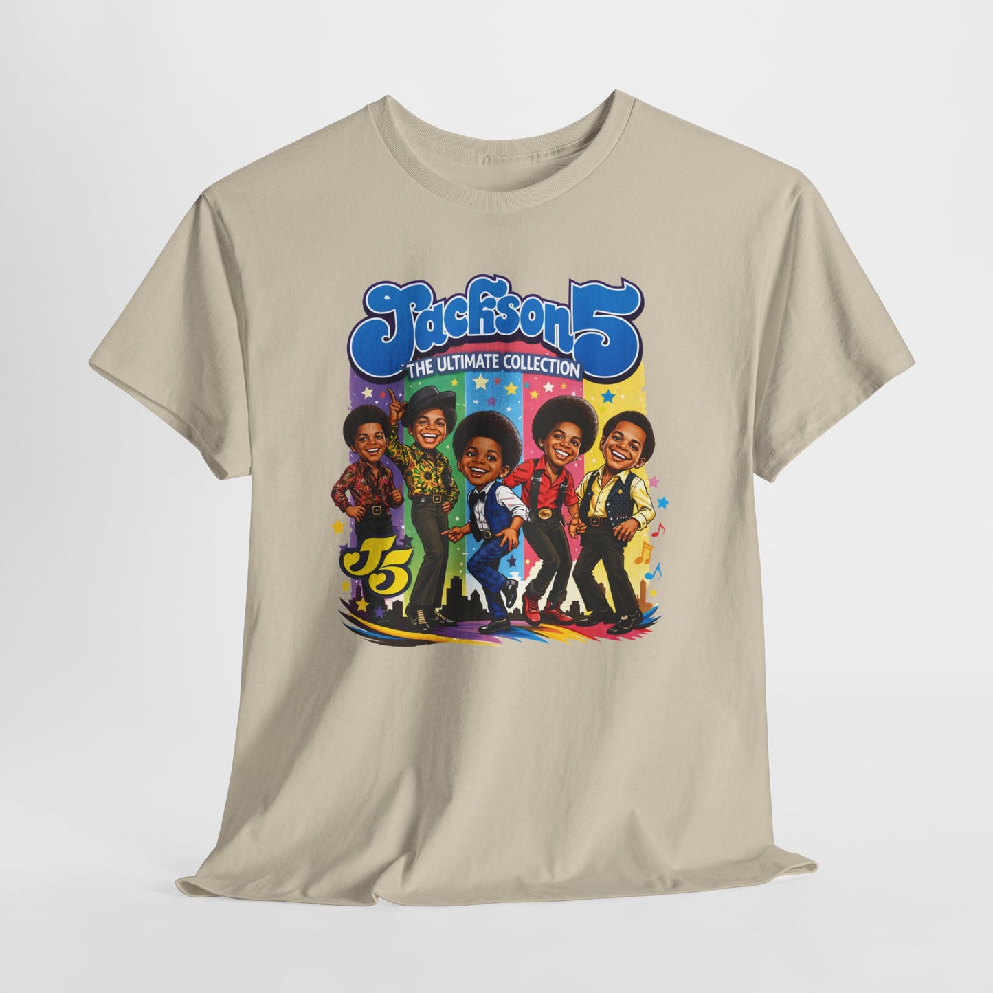 Jackson 5 Retro Graphic Tee — 'The Ultimate Collection' Vintage Band T-Shirt