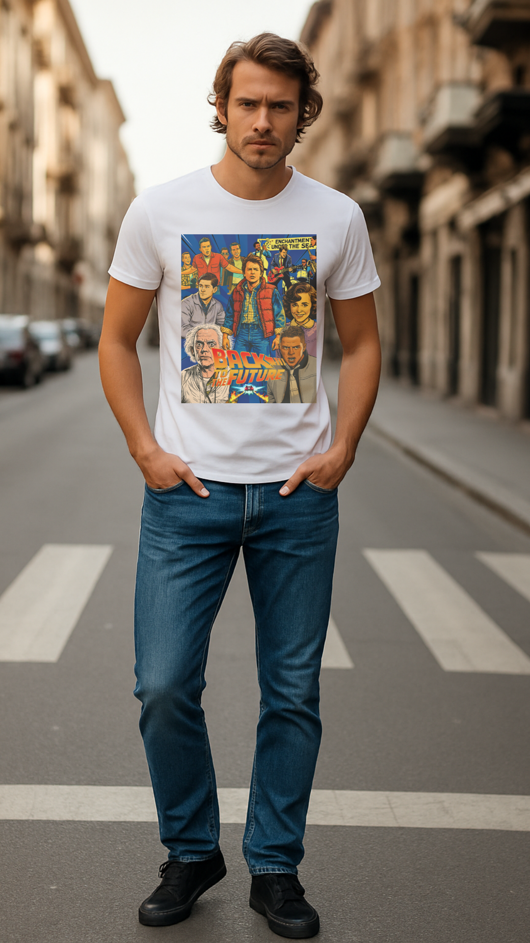 Back to the Future - Retro Movie Graphic Tee