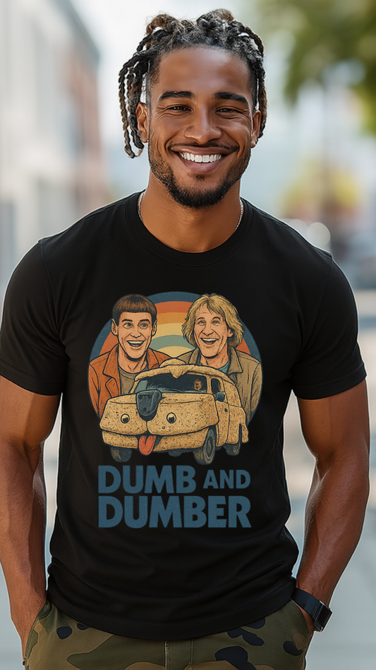 Dumb and Dumber - Funny Movie Shirt, Pop Culture Shirt