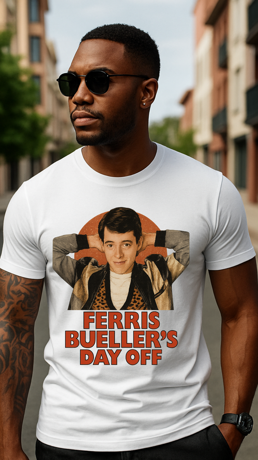 Ferris Bueller's Day Off Tee, Vintage Movie T-Shirt