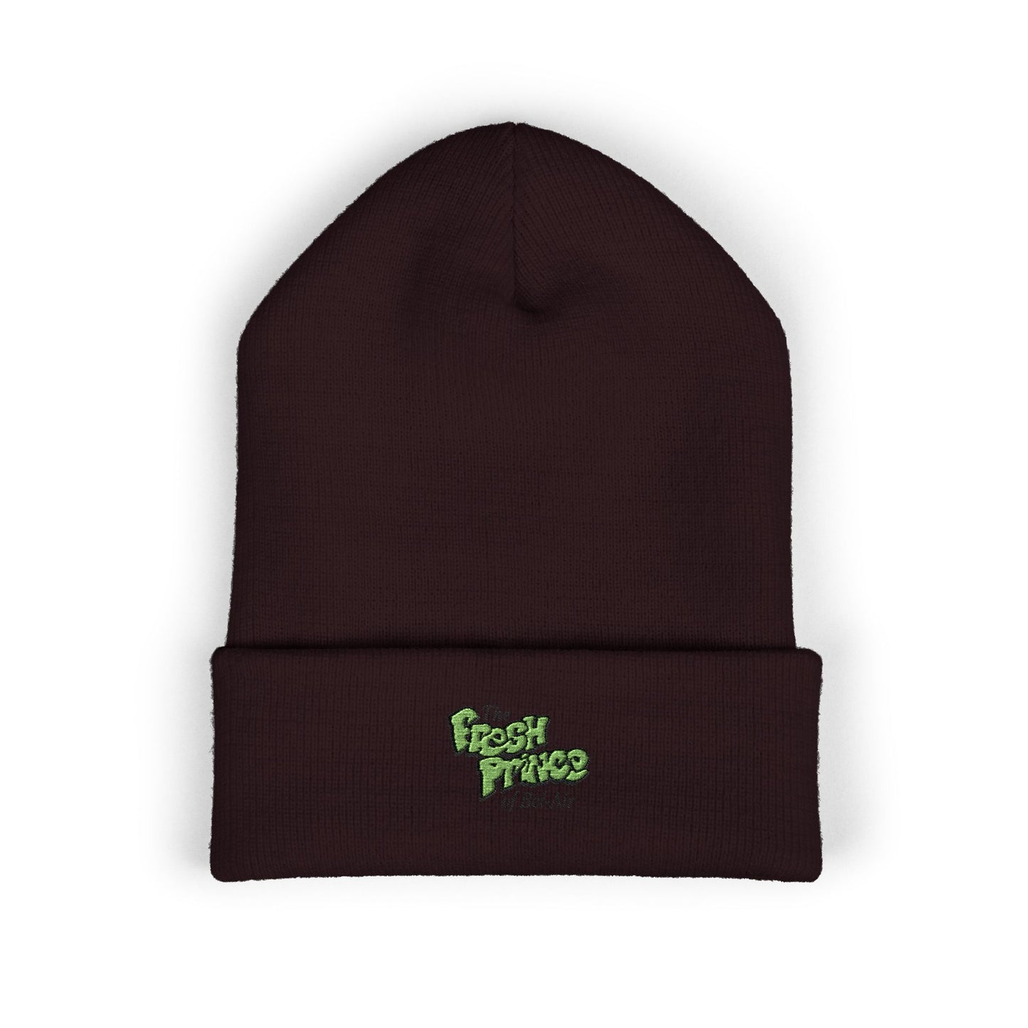 Embroidered ‘The Fresh Prince’ Cuffed Beanie