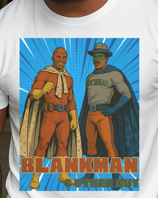 Blankman Inspired Graphic T-Shirt