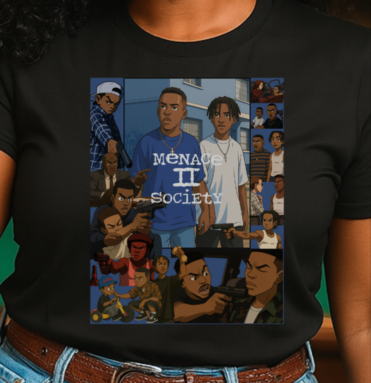 Menace II Society - Iconic Movie Design Graphic Tee