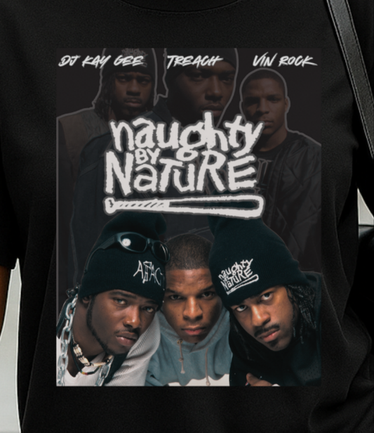 Naughty by Nature Vintage Unisex Heavy Cotton Tee