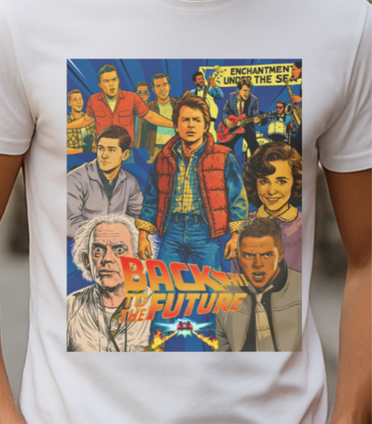 Back to the Future - Retro Movie Graphic Tee