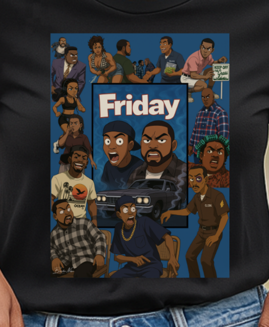 'Friday' Inspired Graphic Unisex Heavy Cotton Tee