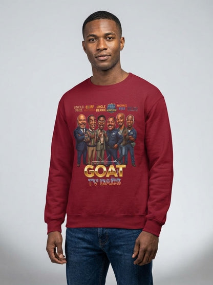 GOAT TV Dads Legends Crewneck Sweatshirt