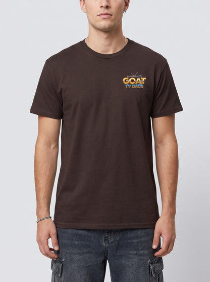 GOAT TV Dads T-Shirt — Caricature TV Fathers Reunion Tee
