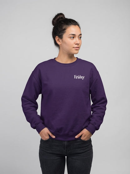 Bye Felicia Vintage Portrait Crewneck Sweatshirt