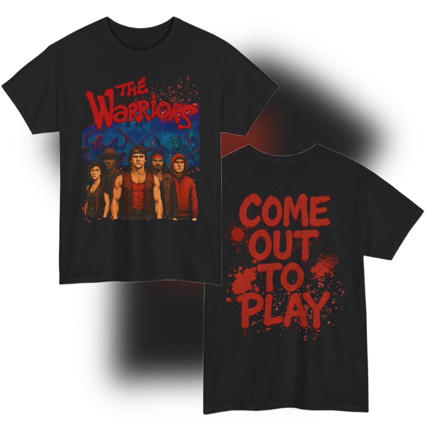 The Warriors Graphic Tee — “Come Out to Play” Retro Movie Shirt
