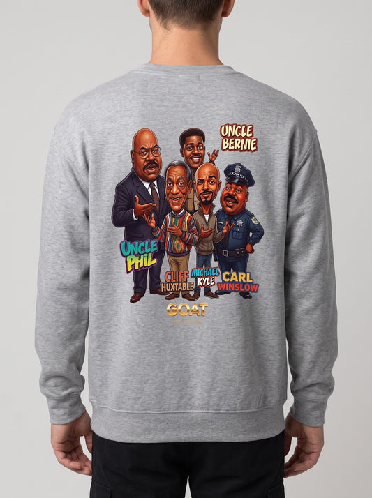 GOAT TV Dads Crewneck Sweatshirt