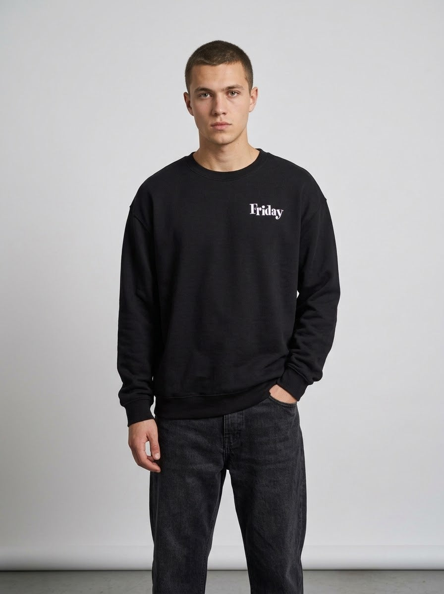 Craig Jones South Central Crewneck Sweatshirt — Retro Hip Hop Graphic Pullover