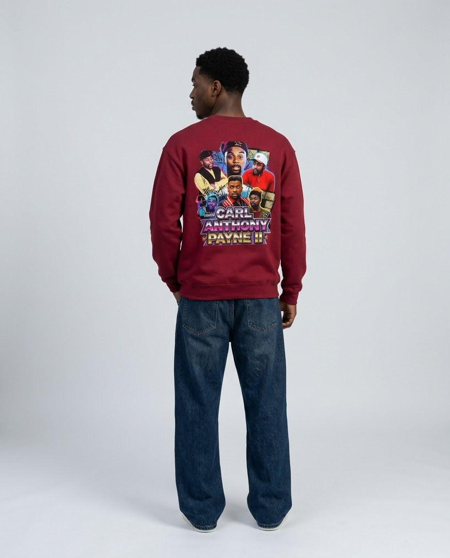 Carl Anthony Payne II Collage Crewneck Sweatshirt