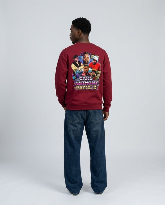 Carl Anthony Payne II Collage Crewneck Sweatshirt