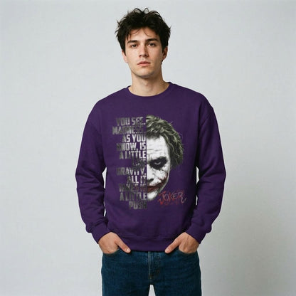 The Clown "You See Madness" Graphic Pullover Sweatshirt
