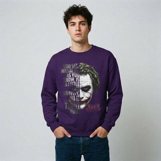 The Clown "You See Madness" Graphic Pullover Sweatshirt