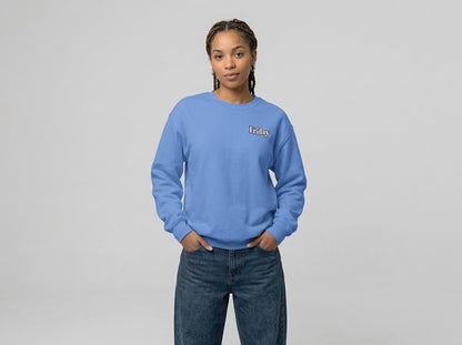 Joi Collage Crewneck Sweatshirt – Retro Concert Photo Graphic