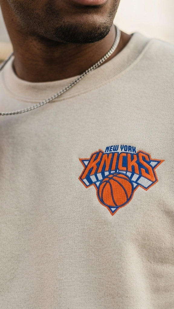 Champion X Empire New Your Knicks Legends Caricature Sweatshirt
