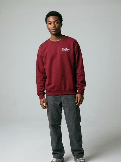 Willie Jones Graphic Crewneck Sweatshirt — Retro Soul Portrait Pullover