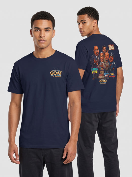 GOAT TV Dads Legends Graphic Tee